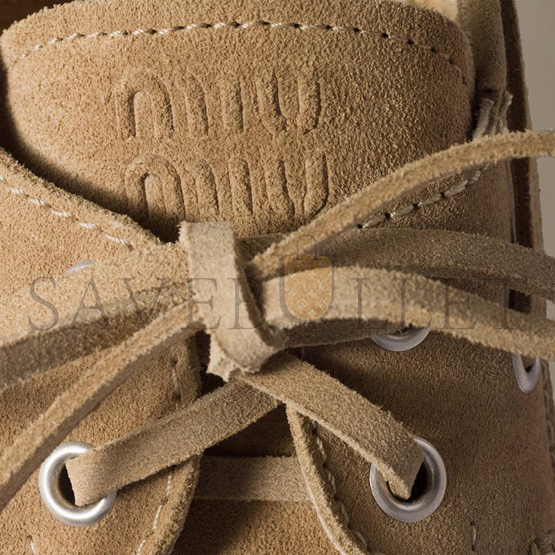 M1v M1v suede and raffia boat shoes 5d378e